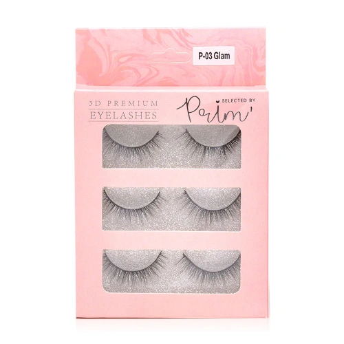 Selected by Prim' 3D Premium Eyelashes 3 Pairs