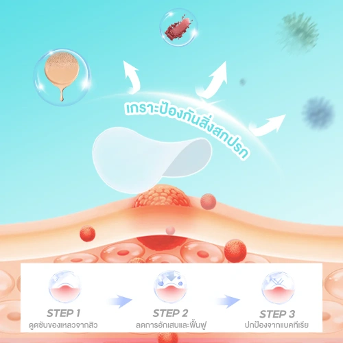 Oni Star & Flower Acne Patch 40 Dots фото 4