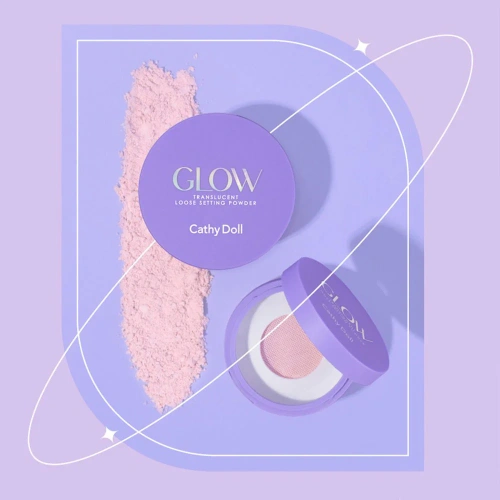 Cathy Doll Glow Translucent Loose Setting Powder 10g фото 2