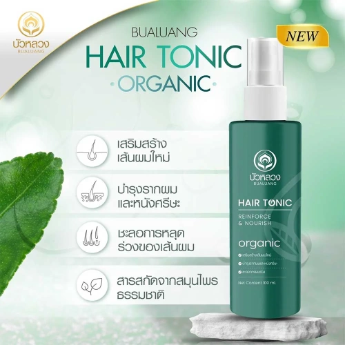 Bualuang Hair Tonic Organic 100ml фото 2