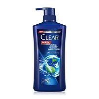 Clear Men Anti Dandruff Shampoo Cool Sport Menthol Dark Blue 600ml
