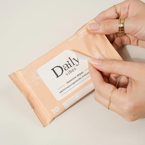 Daily Vibes Feminine Wipes 10pc фото 4