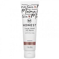 The Honest Company, Calm Your Nip Balm, Unscented , 1.75 oz (50 g)