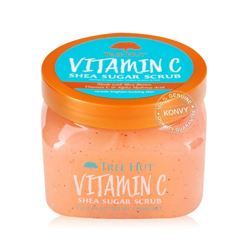 Tree Hut Shea Sugar Scrub Cotton Candy 510g фото 2