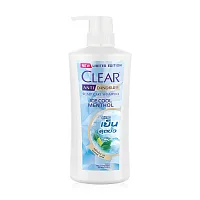 Clear Anti Dandruff Ice Cool Menthol Shampoo Light Blue 600ml