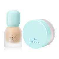Cute Press Hybrid Weightless Brightening Loose Powder 10g