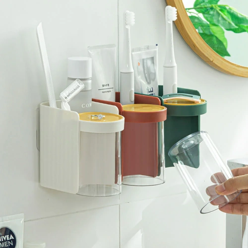 NaChuan Wall-Mounted Toothbrush Holder