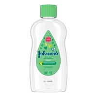 Johnson's Baby Oil Aloe Vera  Vitamin E 200 Ml.