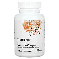 Thorne Research, Quercenase, 60 капсул