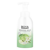 Boya Mineral Milk Body Cleansing Mousse Green Apple  Tea Tree 500 Ml.
