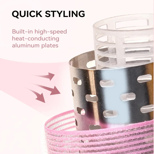 KVY Aluminum Core Hair Rollers 4pcs фото 5