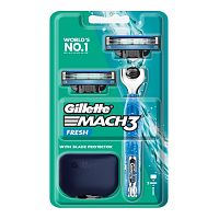 Gillette Mach3 Fresh Razor 1'S+Blades 2'S