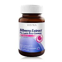 Vistra Bilberry Extractplus Lutein Beta-Carotene 30 Capsules