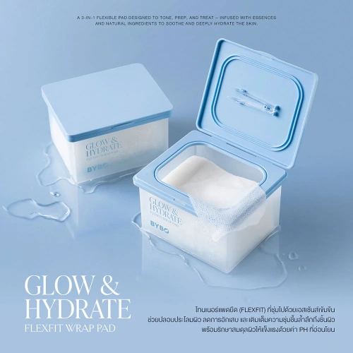 BYBO Glow & Hydrate Flexfit Wrap Pad 300ml фото 2