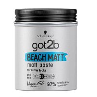 Got2b Beach Matt Matt Paste 100 Ml.แว็กซ์จัดแต่งทรงผม