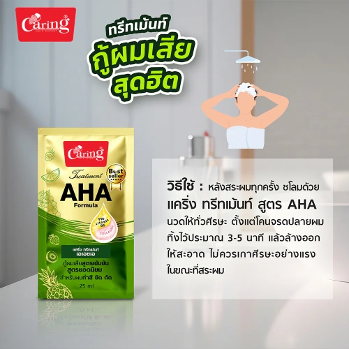 Caring Treatment AHA 25ml фото 4