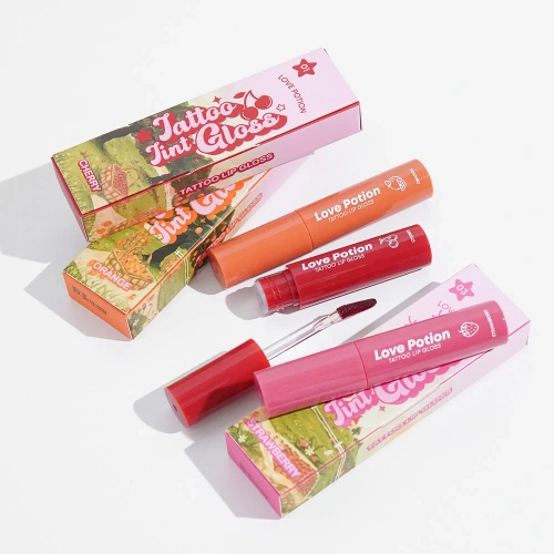 LOVE POTION Tattoo Lip Gloss 3g фото 3 LOVE POTION Tattoo Lip Gloss 3g фото 3