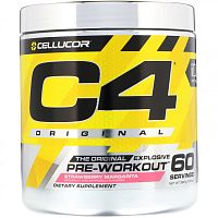 Cellucor, C4 Original Explosive, предтренировочный комплекс, со вкусом «Клубничная маргарита», 390 г (13,8 унций)