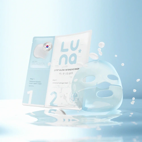 LUNA 2Step Glow Intensive Mask 33g + 2g [5pcs] фото 3