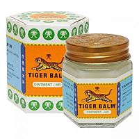 Тайский Тигровый бальзам (Tiger Balm) белый, 30 гр.