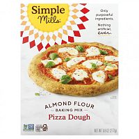 Simple Mills, смесь для выпечки теста для пиццы из миндальной муки, 277 г (9,8 унции)