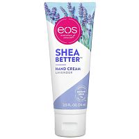 EOS, Shea Better, Крем для рук, лаванда, 2,5 жидких унции (74 мл)