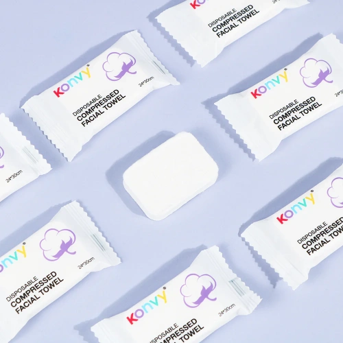 Konvy Facial Towel [50 Sheets x 2pcs] фото 3