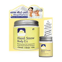Fuji Cream Set 2Items Hazel Snow Body Ex Moisturizer & Sunscreen 450g + Hazel Cream Snow Moisturising Cream 30g