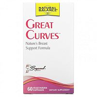 Natural Balance, Great Curves, 60 Vegetarian Capsules