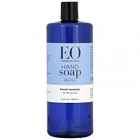 EO Products, Мыло для рук, запасной блок, французская лаванда, 32 жидкие унции (960 мл)