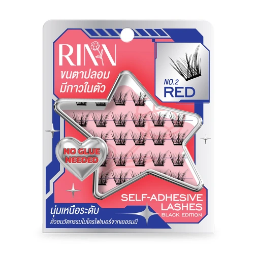 RINN Self-Adhesive Lashes - Black Edition 36pcs