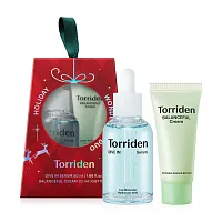 Torriden Set 2 Item Holiday Wonder Pop Duo Red Dive In Serum 50ml + Cream 20ml