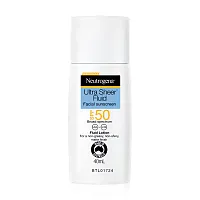 Neutrogena Ultra Sheer Fluid Facial Sunscreen Age Shield SPF50 PA++++ 40ml