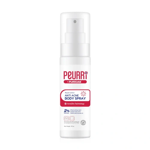 Peurri By Puricas Anti Acne Body Spray 30ml Peurri By Puricas Anti Acne Body Spray 30ml