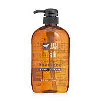 Kumano Horse Oil Non Silicon Shampoo 600ml