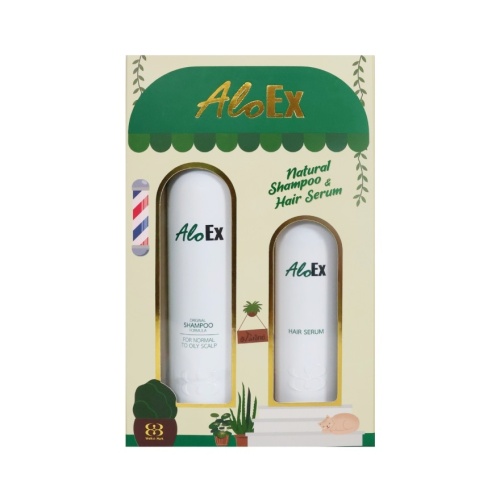 AloEx Set HairRegrowthShamp200ml+Sr120ml