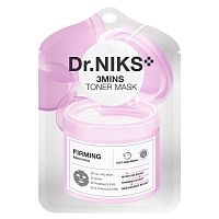 Dr.NIKS 3 Mins Toner Mask Firming 1'S