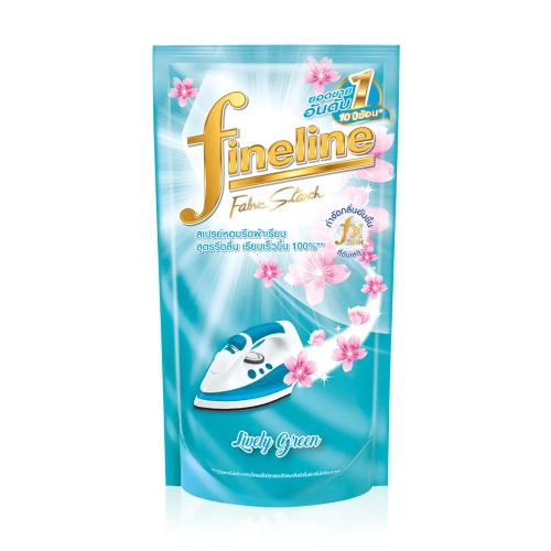 Fineline Fabric Smooth Starch Refill Lively Green 500ml
