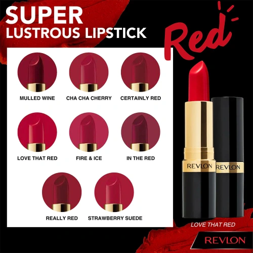 REVLON Super Lustrous Lipstick Creme 4.5g фото 3