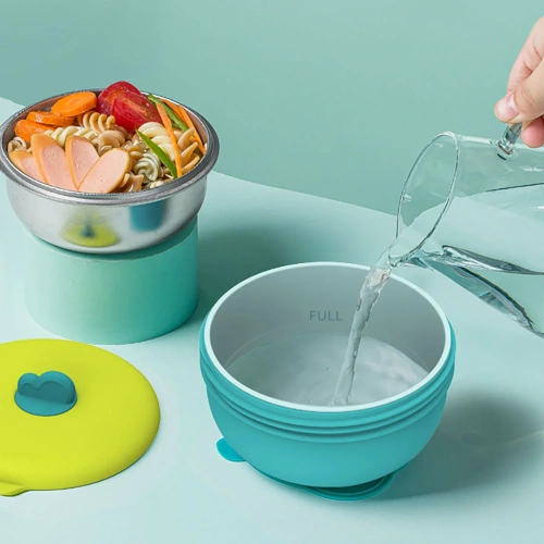 Hogokids Children Water Insulation Bowl фото 4