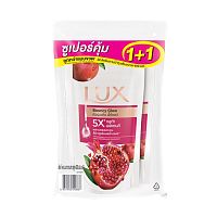 Lux Shower Cream Bouncy Glow 400 Ml. Refill Twin Pack