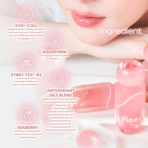 Fleen Beauty Glassian Blur Glowy Lip 3.2g фото 3 Fleen Beauty Glassian Blur Glowy Lip 3.2g фото 3