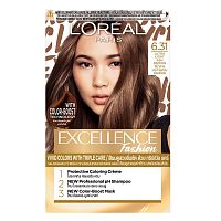 L'Oreal Paris Excellence Fashion Ultra Lights 6.31 Ash Brown