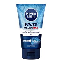 Nivea Men White Hydramax Foam 100 G. ผู้ชาย โฟมล้างหน้า