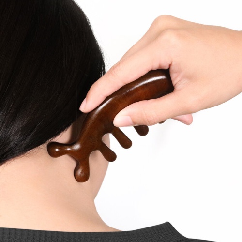 Konvy Wooden Scalp Massage Comb фото 4