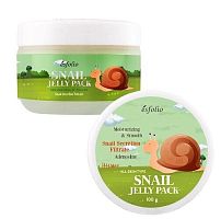 Маска ночная для лица c экстрактом секрета улитки Esfolio Snail Jelly Pack, 100 мл., Таиланд