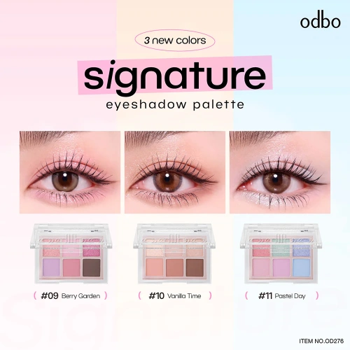 ODBO Signature Eyeshadow Palette 4.8g фото 2 ODBO Signature Eyeshadow Palette 4.8g фото 2