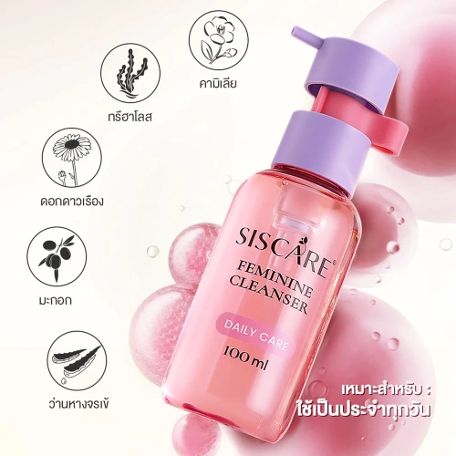 Siscare Feminine Cleanser Active 100ml фото 2