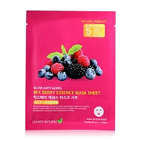 Leaves Natural Collagen Essence Mask Sheet 25ml