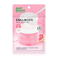 Baby Bright Collagen Jelly Toner Pad 8 Pads